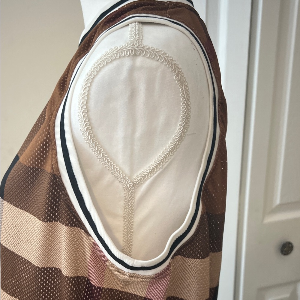 Burberry Brown and Cream Checkered Top - Picture 11 of 13